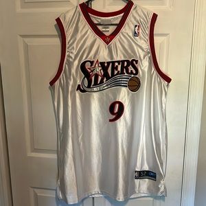 NBA Philadelphia Sixers Andre Iguodala Jersey Size XXL #9 White, Red and Black